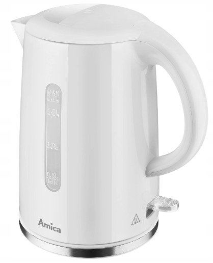 Rychlovarná konvice Amica KF1001 2200 W 1,7 l bílá Stav balení originální