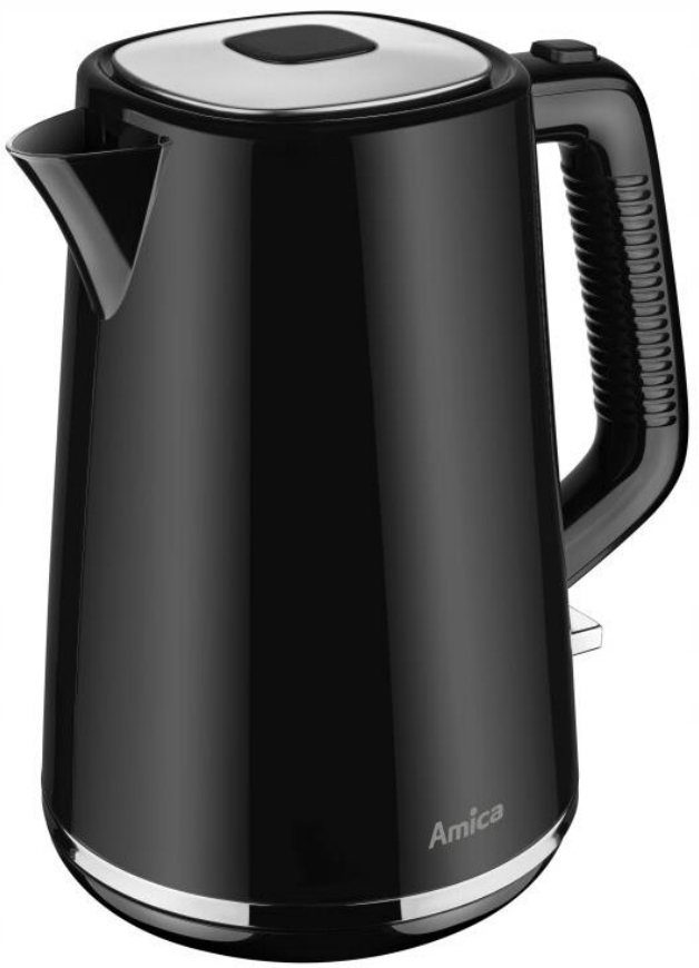 Elektrická varná konvice Amica KF3040 2200 W 1,7 l černá