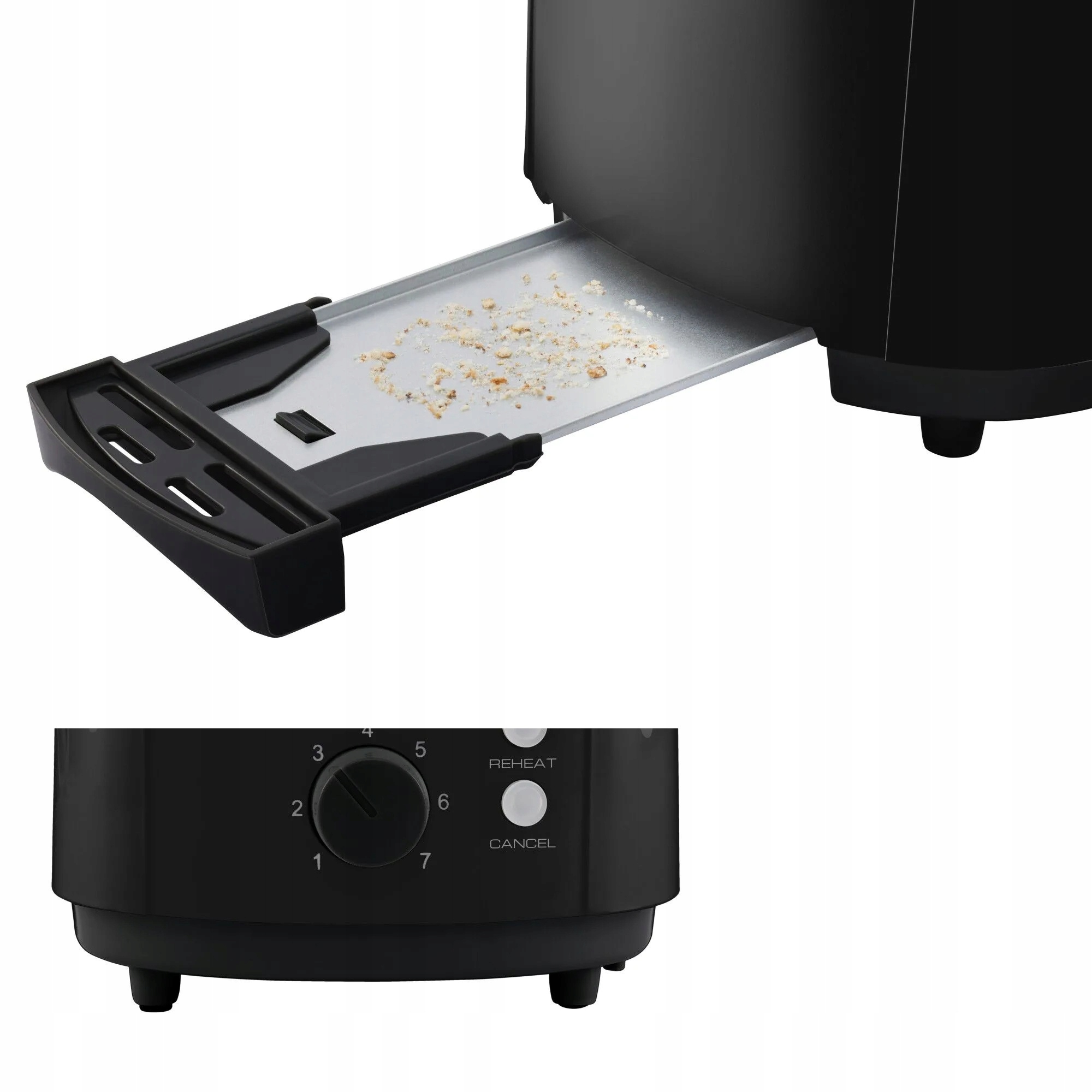 Toustovač Amica model TD 1015 s ovládacími prvky
