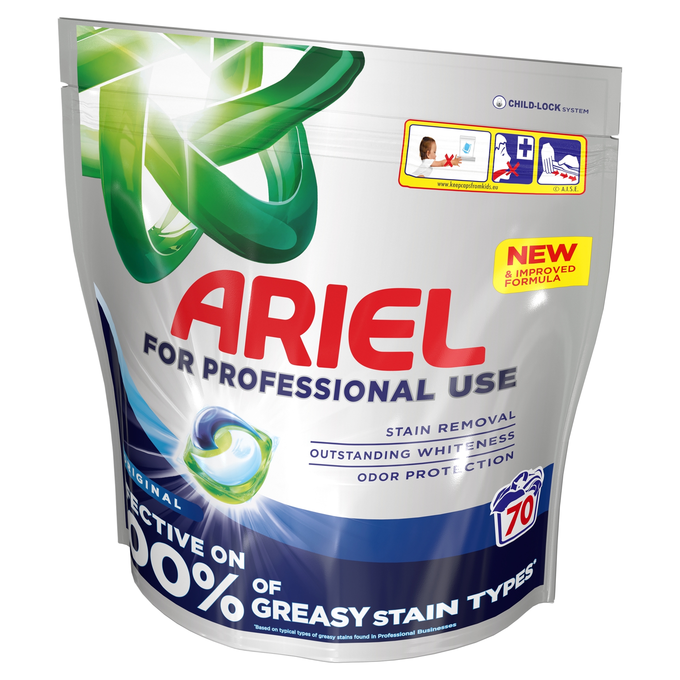 Profesionální prací kapsle Ariel Professional Original 70 kusů v balení