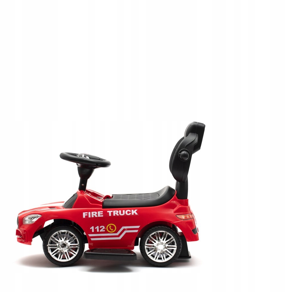 Certifikované a bezpečné odrážedlo Baby Mix Hasiči s bezpečnostní patkou
