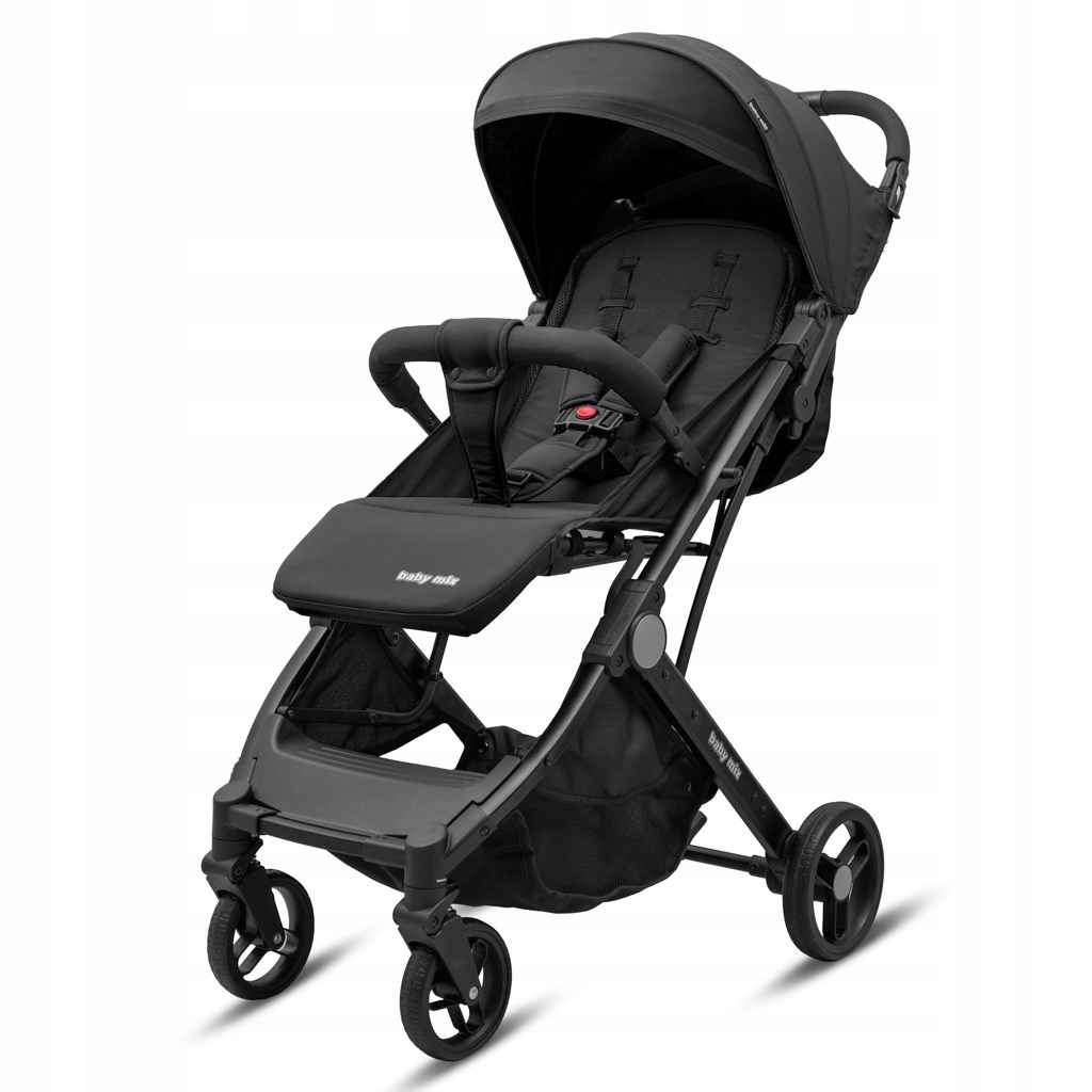 Kompaktní sportovní kočárek Baby Mix Bimelo v šedé barvě