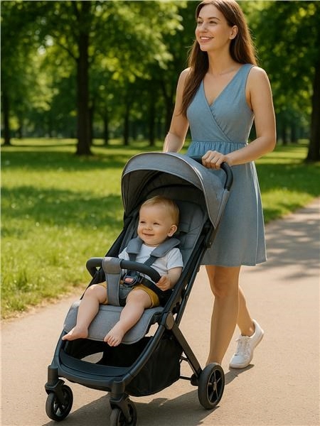Čtyři praktická kola sportovního kočárku Baby Mix Bimelo