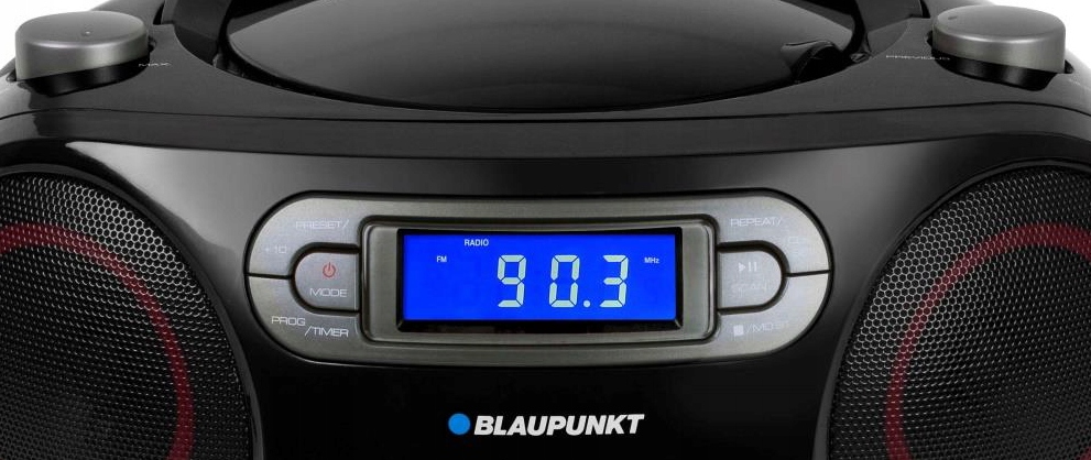 Detail předního panelu - Blaupunkt BB18BK