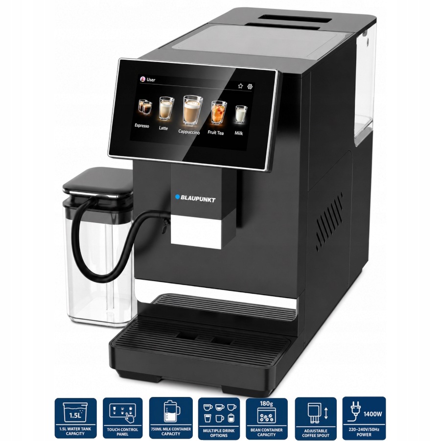 Originální balení plnoautomatického kávovaru Blaupunkt CMA501