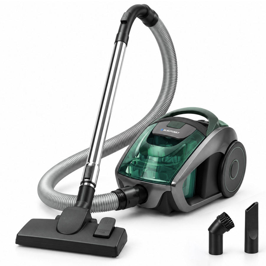 Originální balení bezsáčkového vysavače Blaupunkt VCC312GR