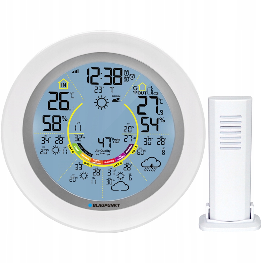 Originální balení meteostanice Blaupunkt WS-60WH APP