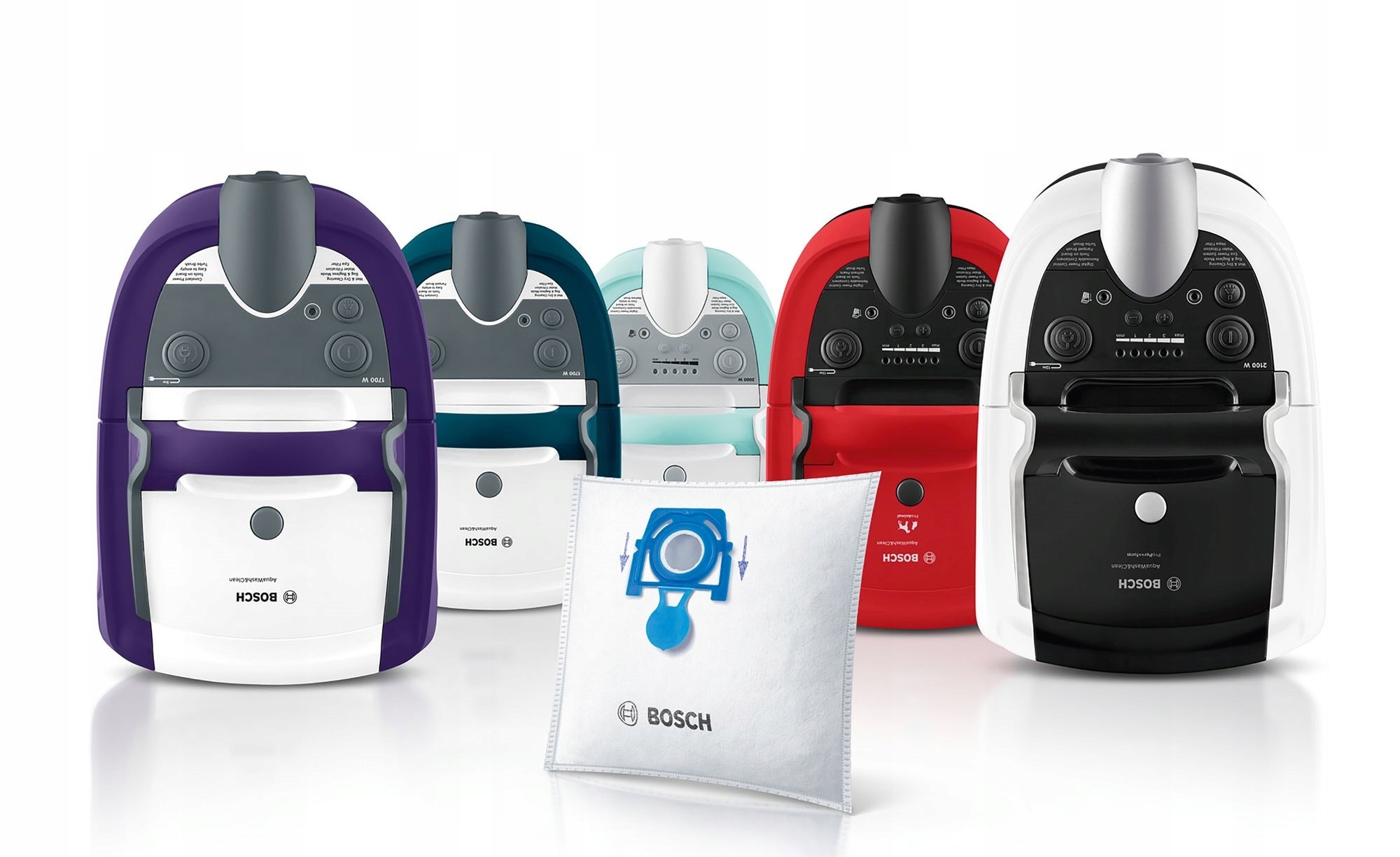 Balení 4 kusů originálních prachových sáčků Bosch BBZWD4BAG