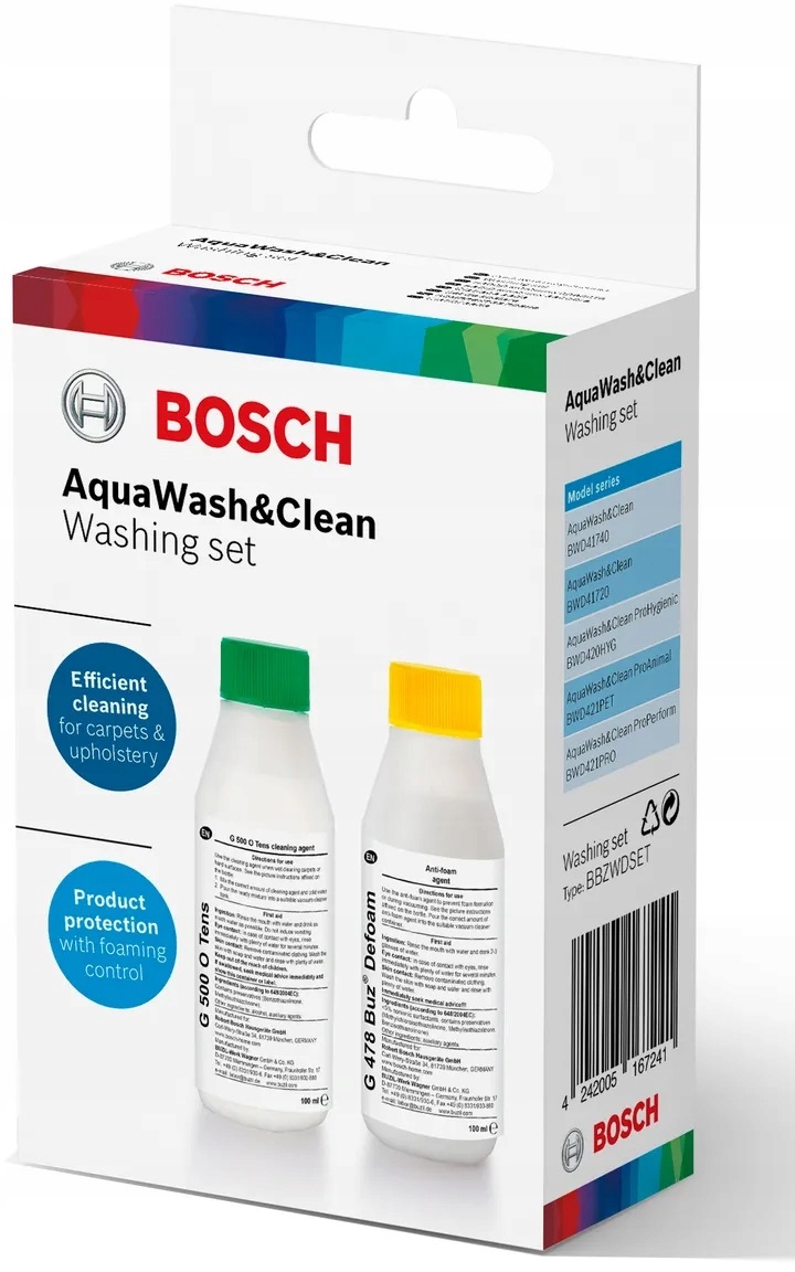 Originální sada Bosch BBZWDSET pro mokré čištění a tepování