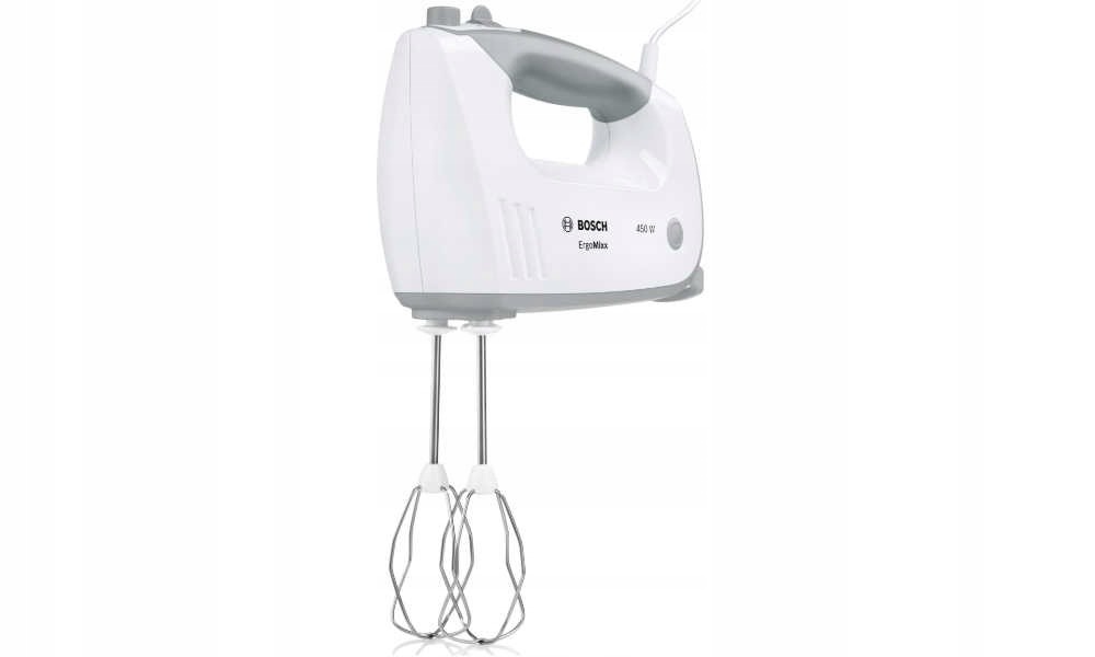 Ruční šlehač s mísou BOSCH MFQ36460 - detail ovládání turbo a pulsního režimu