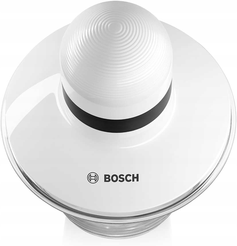 Logo a celkový pohled na designový sekáček Bosch MMR08A1