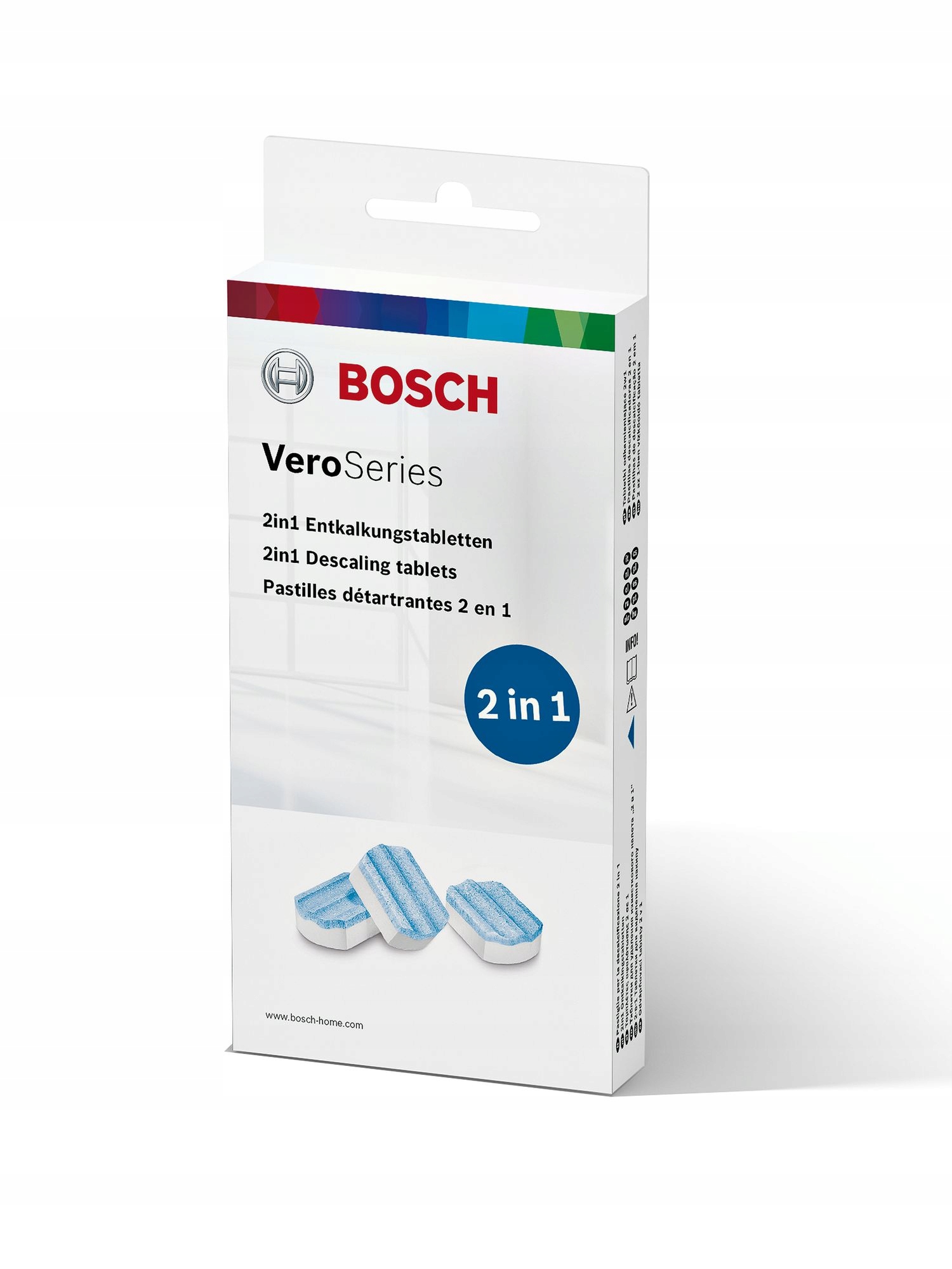 Odvápňovací tablety Bosch TCZ8002A v originálním balení pro automatické kávovary