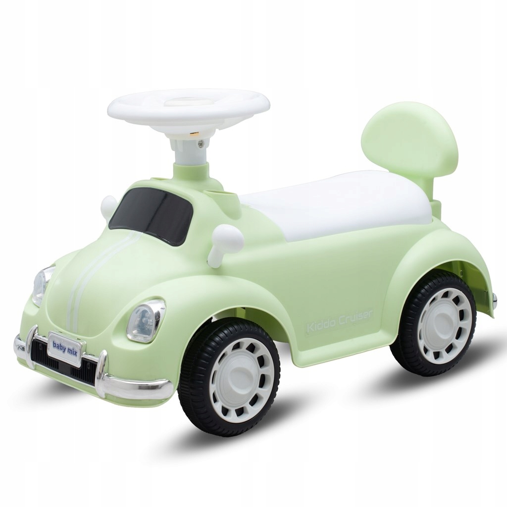 Dětské retro odrážedlo autíčko Baby Mix Kiddo Cruiser MINT mátové