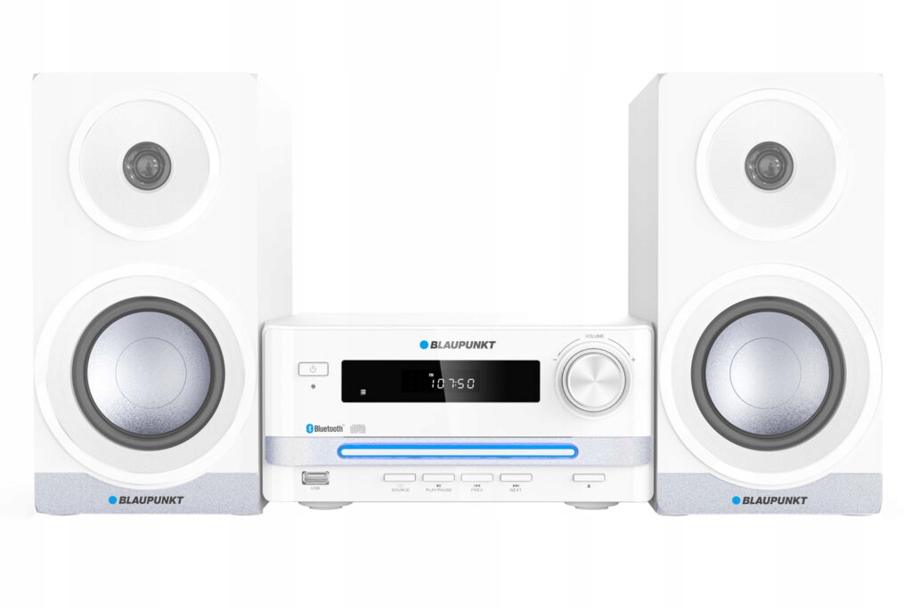 Detail předního panelu a ovládání mikrověže Blaupunkt MS16BT