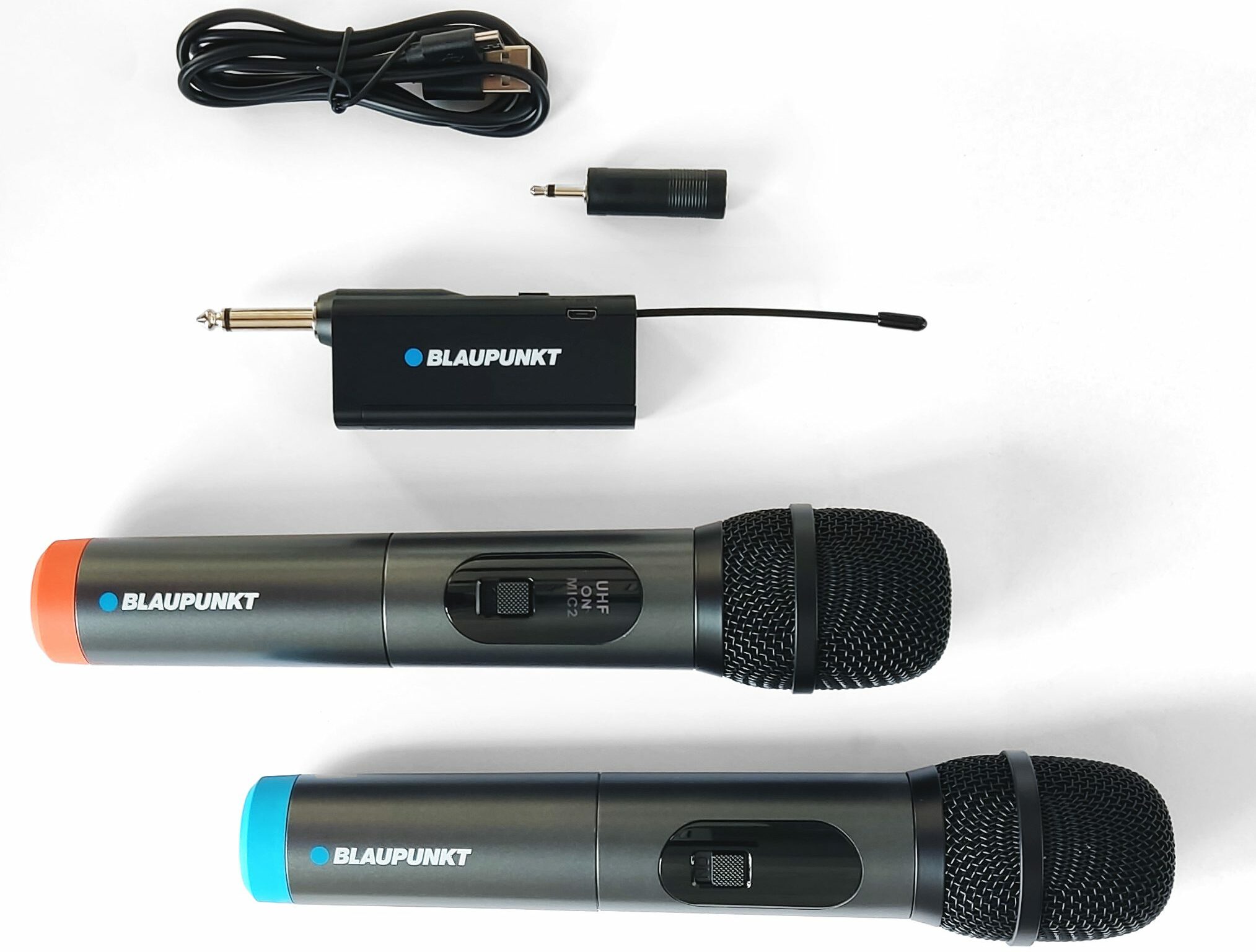 Kompaktní bezdrátový přijímač pro mikrofony Blaupunkt WM60UDB