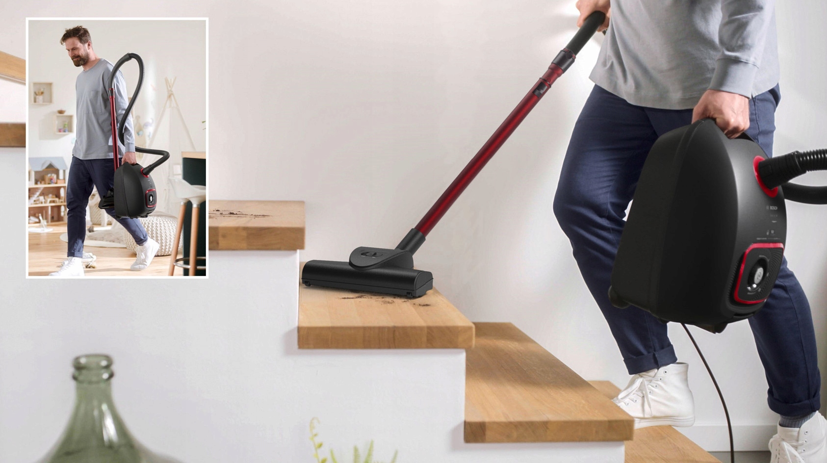 Sáčkový vysavač Bosch Serie 4 BGB41POW1 – prověřená značka Bosch