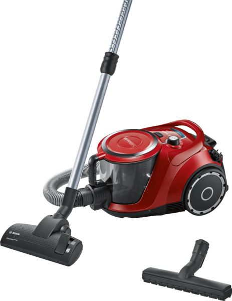 Klasický bezsáčkový vysavač Bosch BGC41Q69 červený