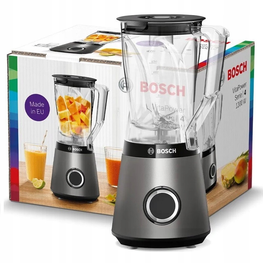 Stolní mixér Bosch MMB6141S - celkový pohled na přístroj