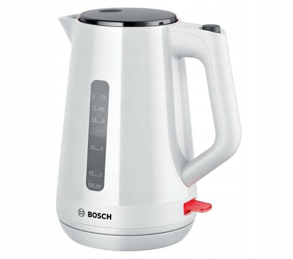 Bezdrátová rychlovarná konvice Bosch TWK1M121 MyMoment v čistě bílém provedení