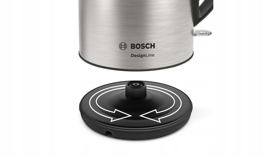 Stylová nerezová rychlovarná konvice Bosch TWK3P420 2400 W