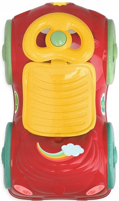 Červené odrážedlo pro děti Chicco Eco+ All Around - boční pohled