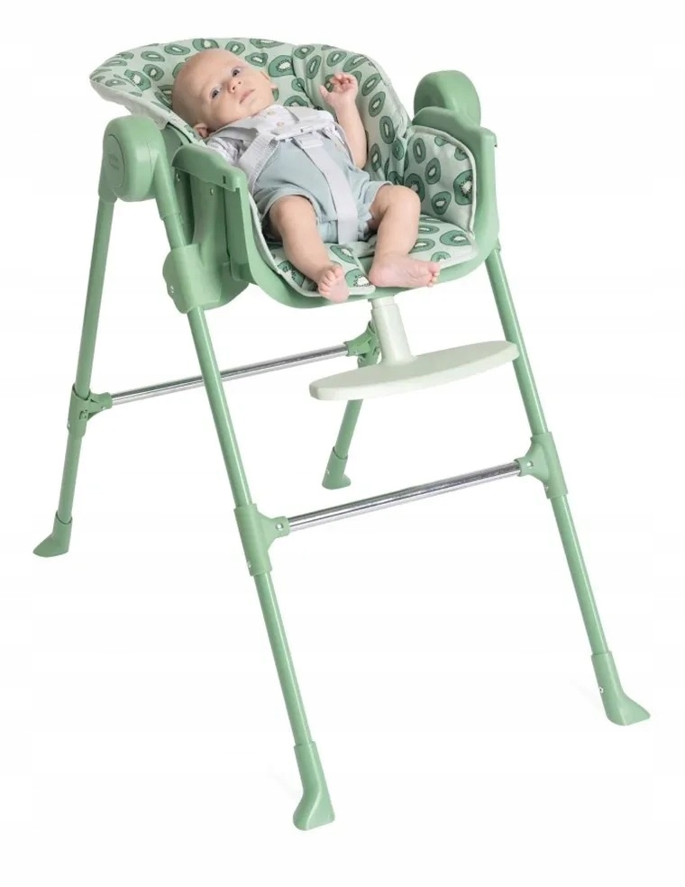 Chicco Polly Essential složená do kompaktního samostatně stojícího stavu