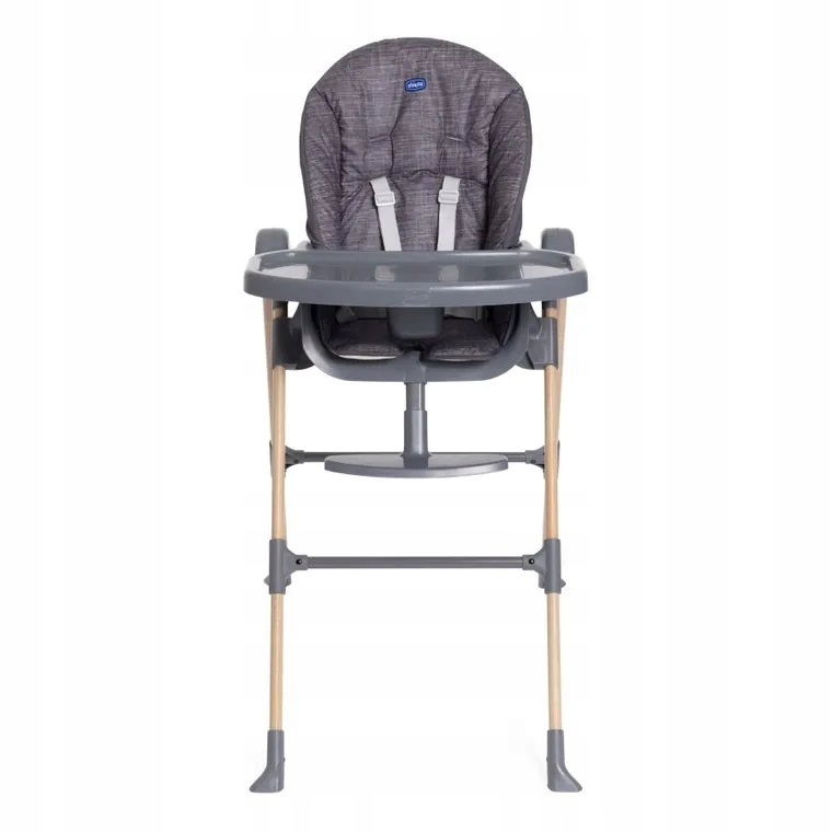 Detail polohování opěradla a konstrukce jídelní židličky Chicco
