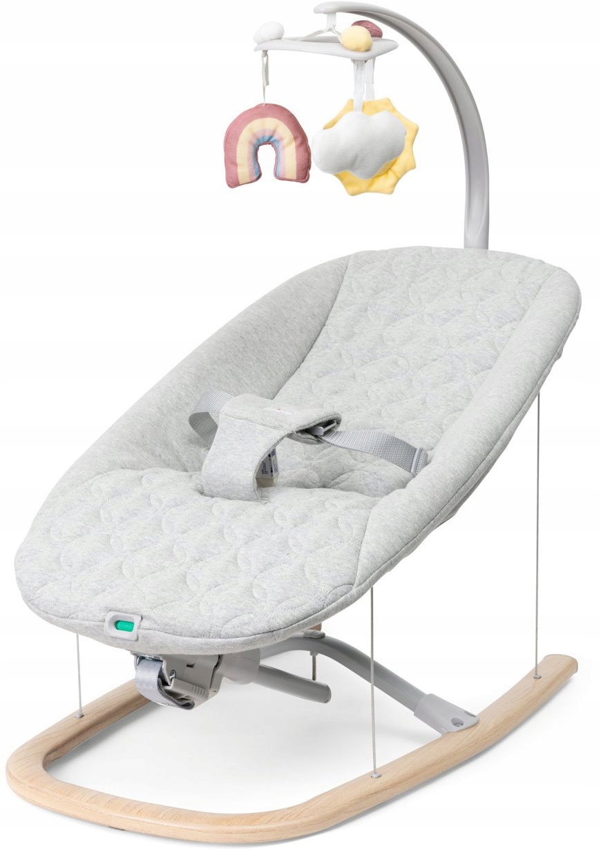Dětské lehátko Chicco Zen Wave v elegantním designu Wooden Grey