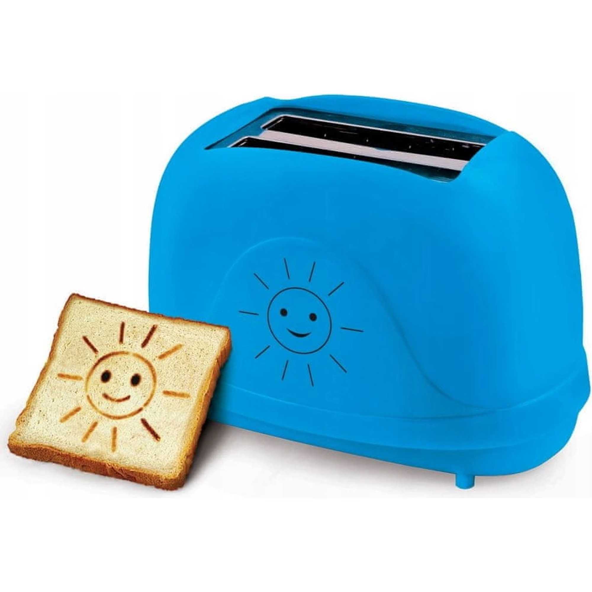 Detailní pohled na dětský toustovač Esperanza Smiley EKT003B s logem značky
