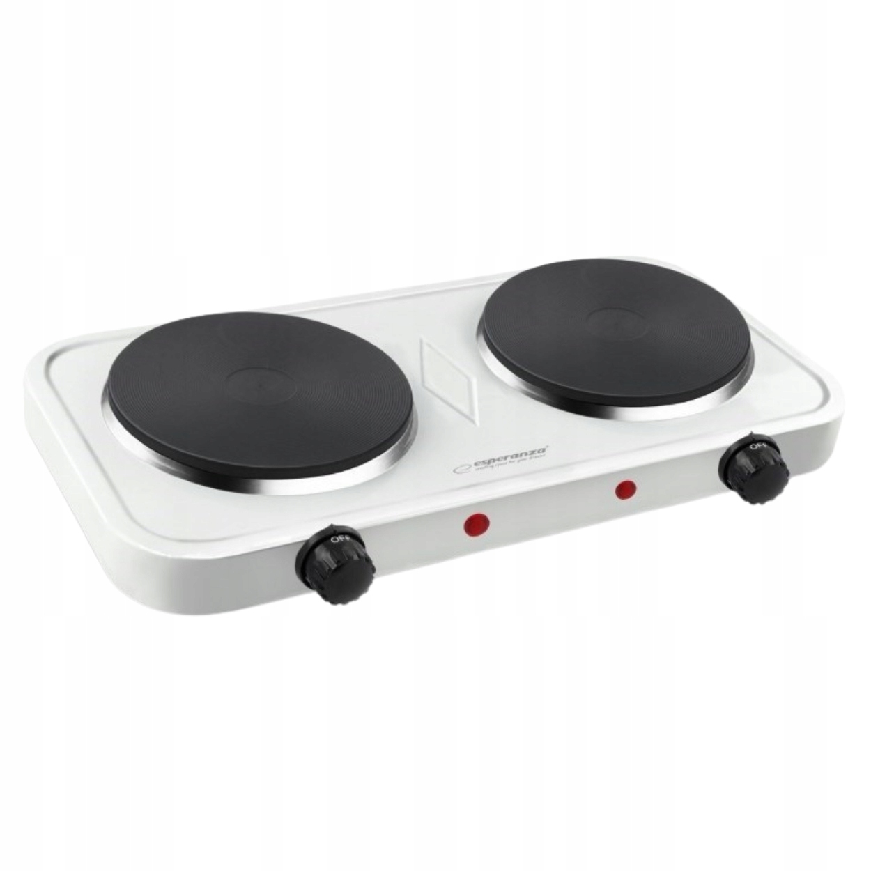 Elektrický sporák ESPERANZA COTOPAXI EKH010W - detail předního ovládacího panelu