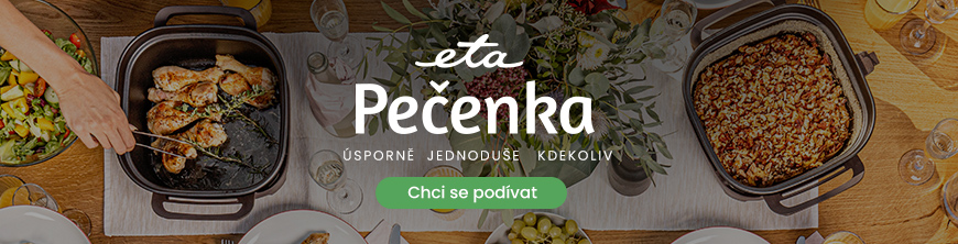 Elektrický pečicí hrnec ETA Pečenka MAX 4522 s bohatým příslušenstvím