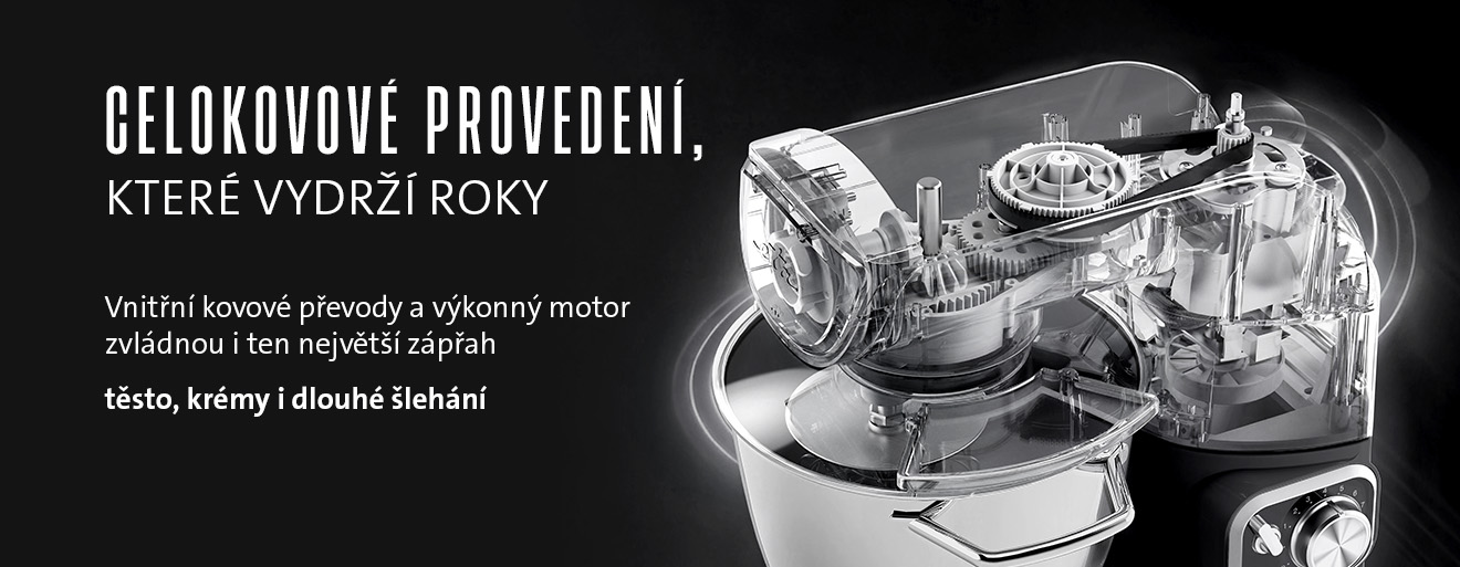 Detailní pohled na příslušenství kuchyňského robota ETA Gratus EVO ETA1028
