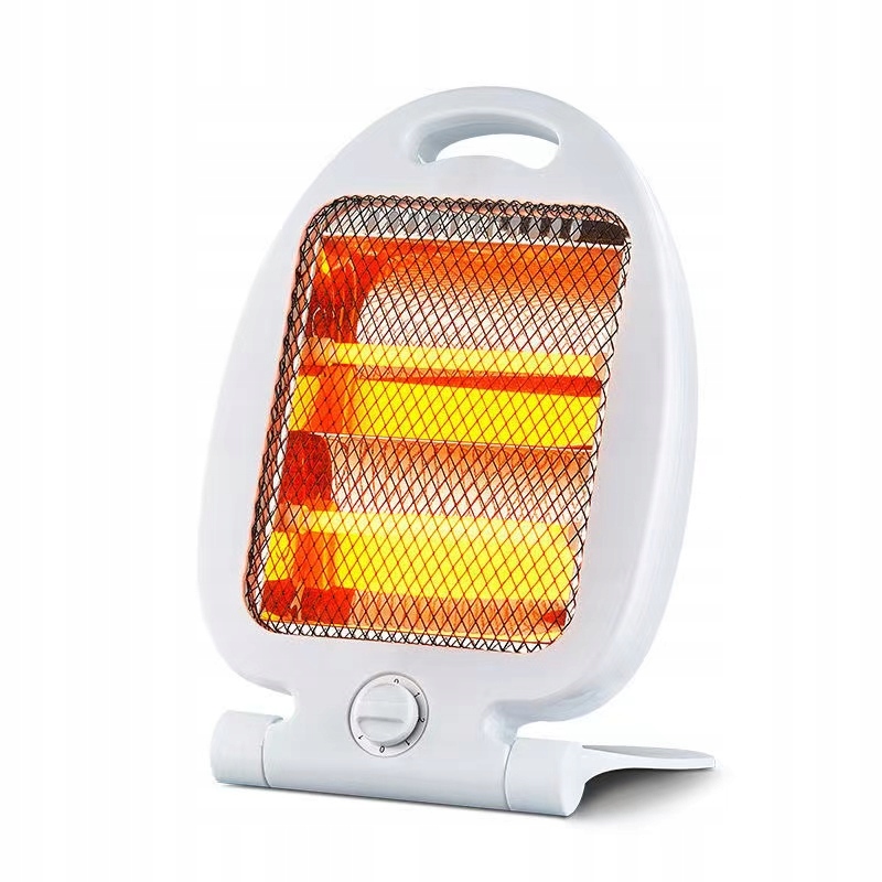 Halogenové topidlo Esperanza THAR EHH009 - celkový pohled na design a žhavení křemenných lamp