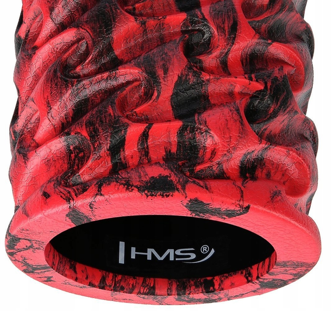Masážní válec / roller na fitness HMS FS133 červeno-černý 33 cm značka HMS