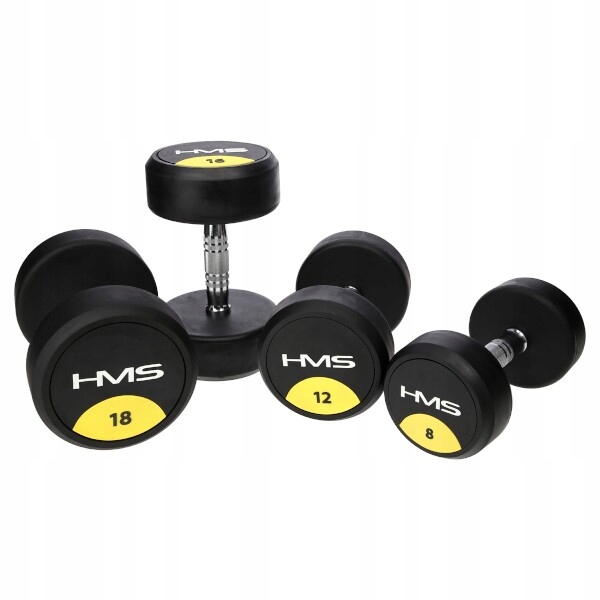 Jednoruční činka HMS HG Pro 3 kg v celé své kráse