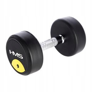 Gumová činka HMS HG Pro 9 kg pro silový trénink