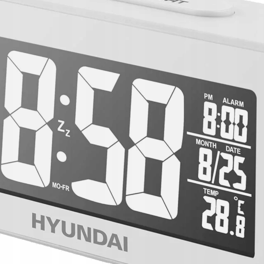 Budík Hyundai AC 321W - boční profil a provedení