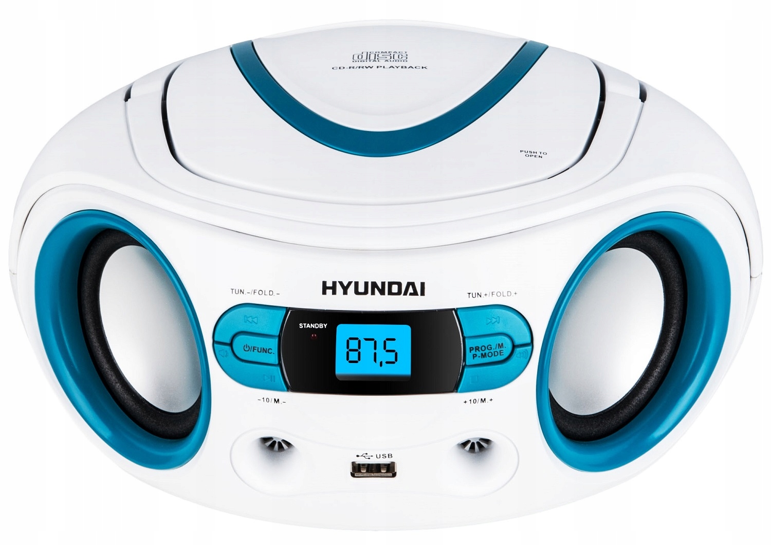 Detailní pohled na model Hyundai TRC533AU3WBL Boombox