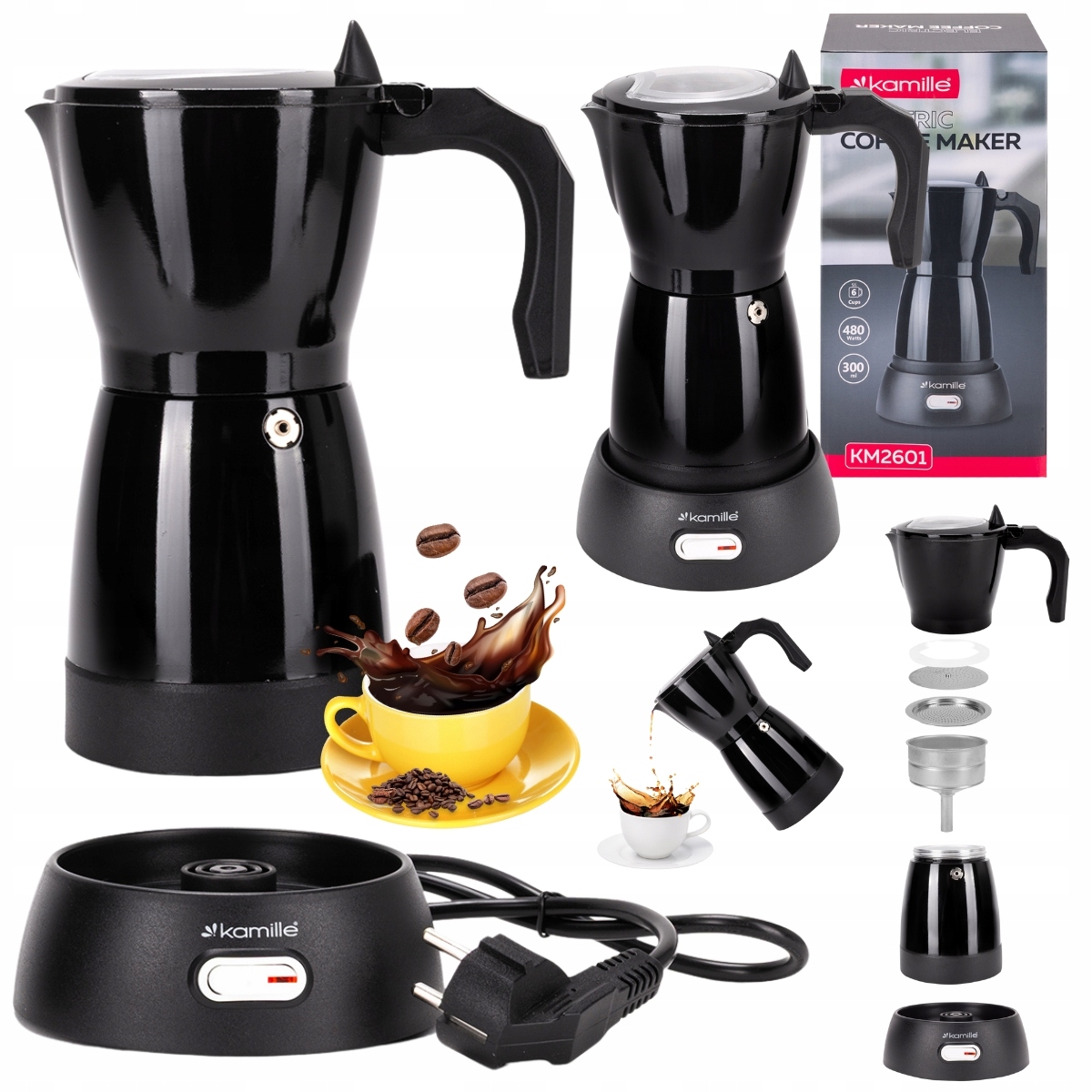 Detailní pohled na konvičku Kamille KM-2601