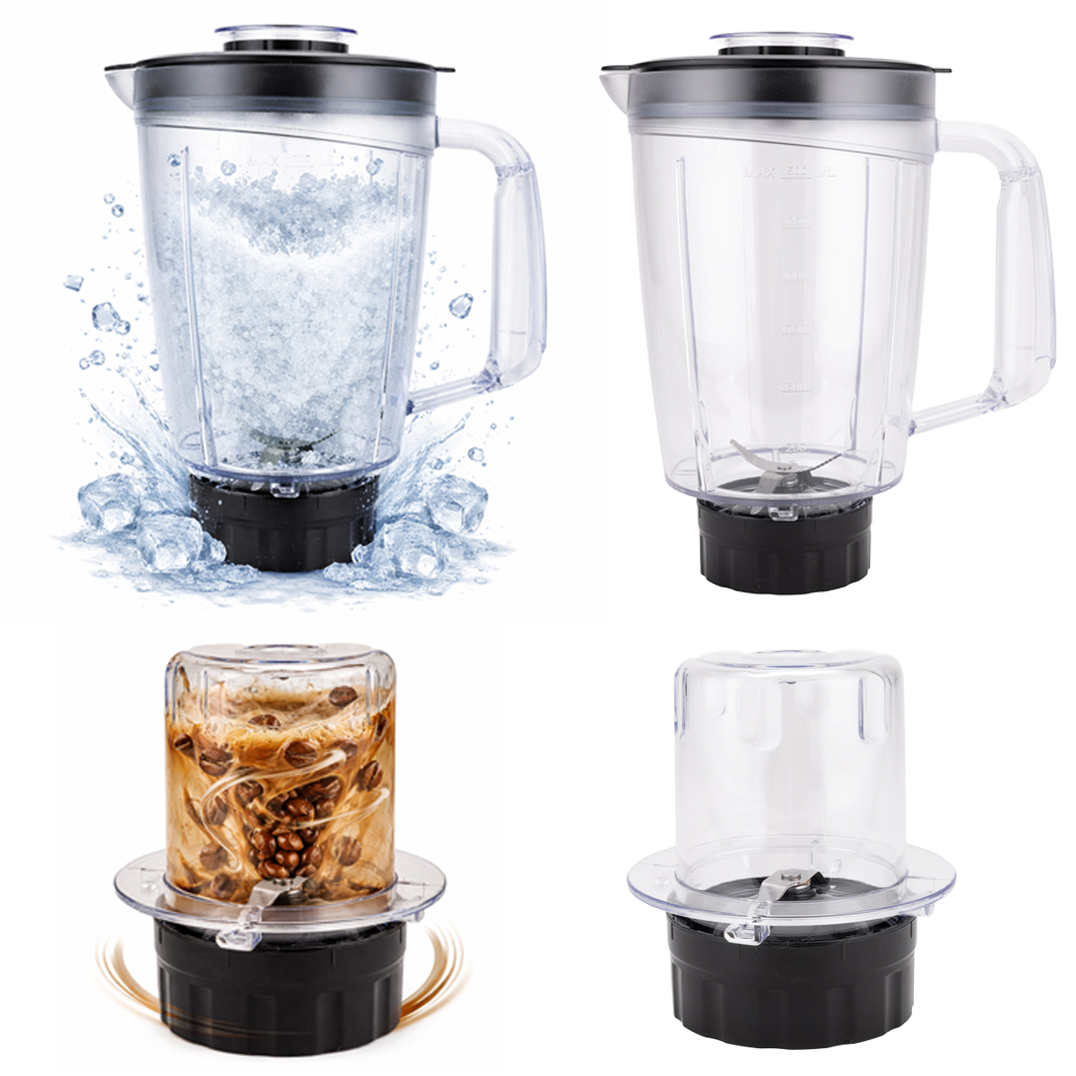 Stolní mixér Kamille KM-6761 - objem nádoby 1,5 litru