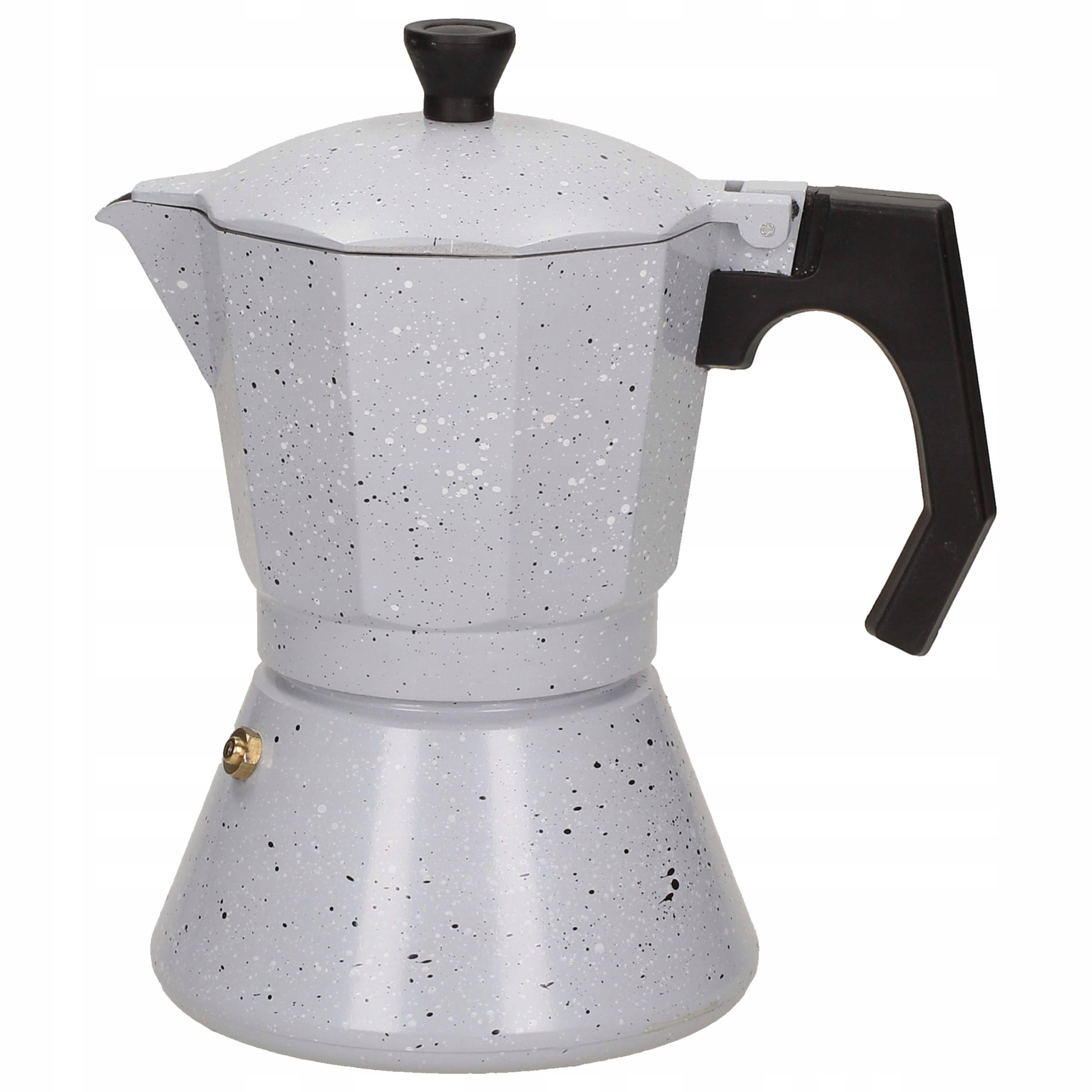 Hliníková moka konvička Kamille KM-2516GR – celkový pohled
