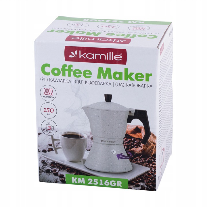Druh výrobku moka konvička Kamille KM-2516GR