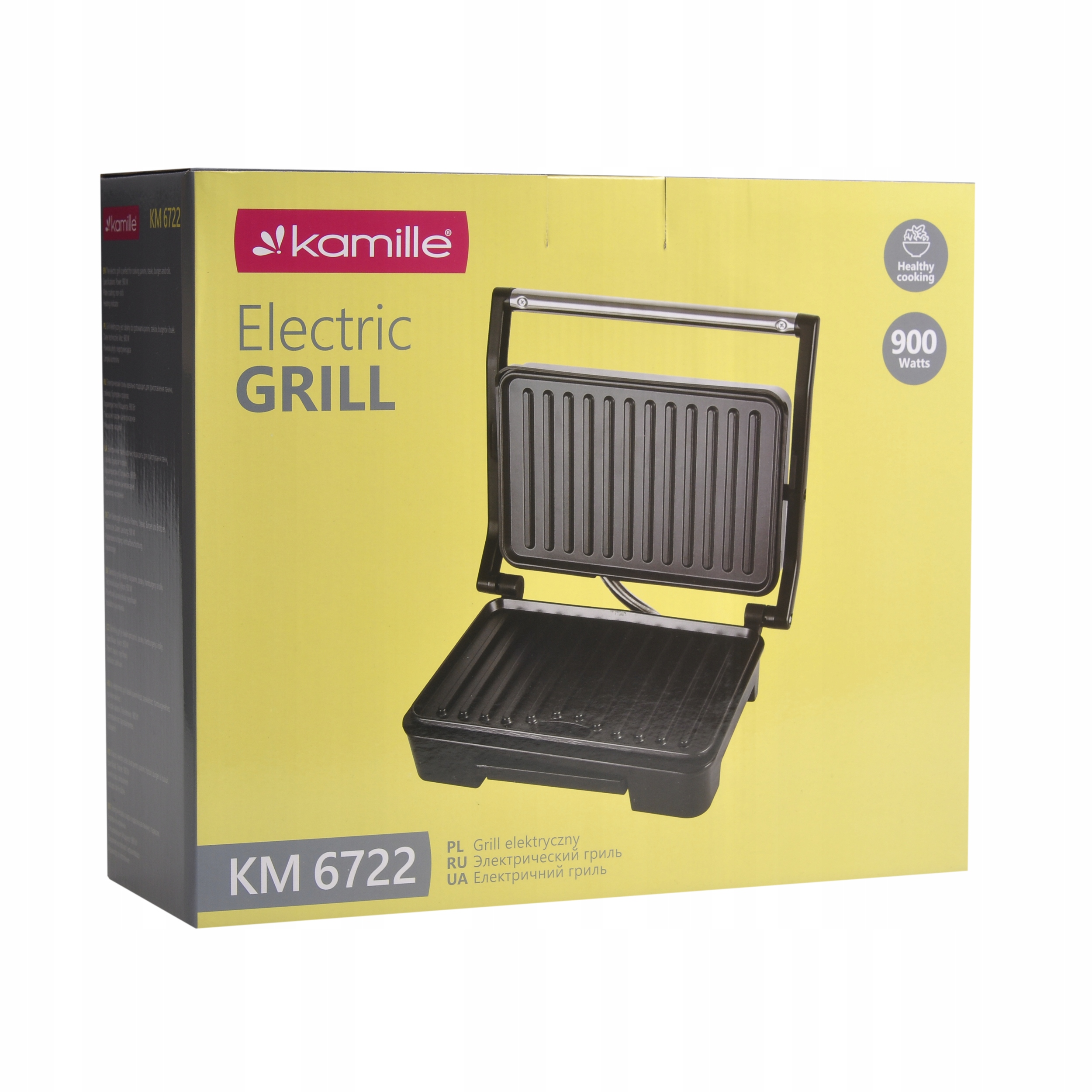 Elektrický gril Kamille KM-6722 - model KM6722 detail