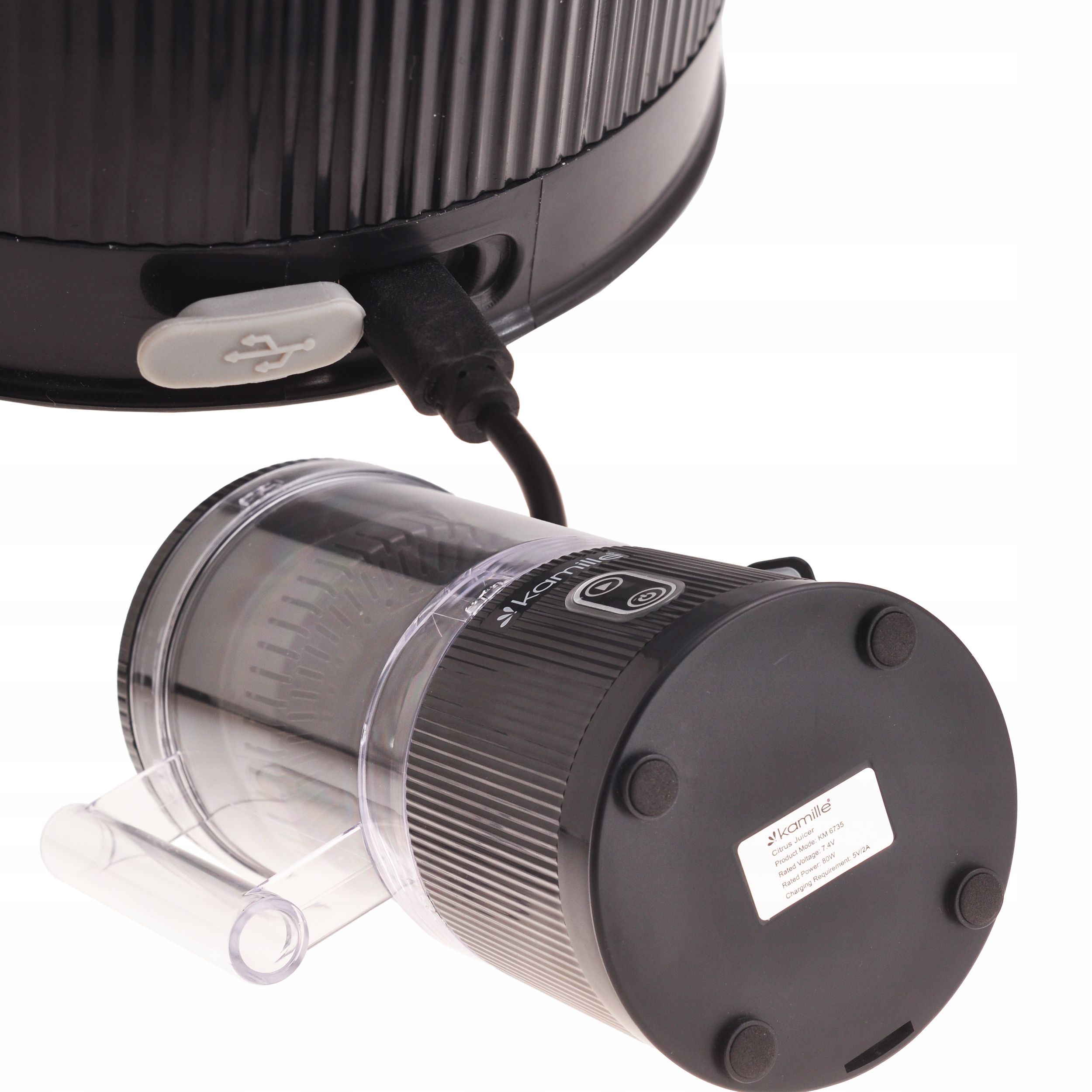 Akumulátorový lis na citrusy Kamille KM-6735 - model KM6735