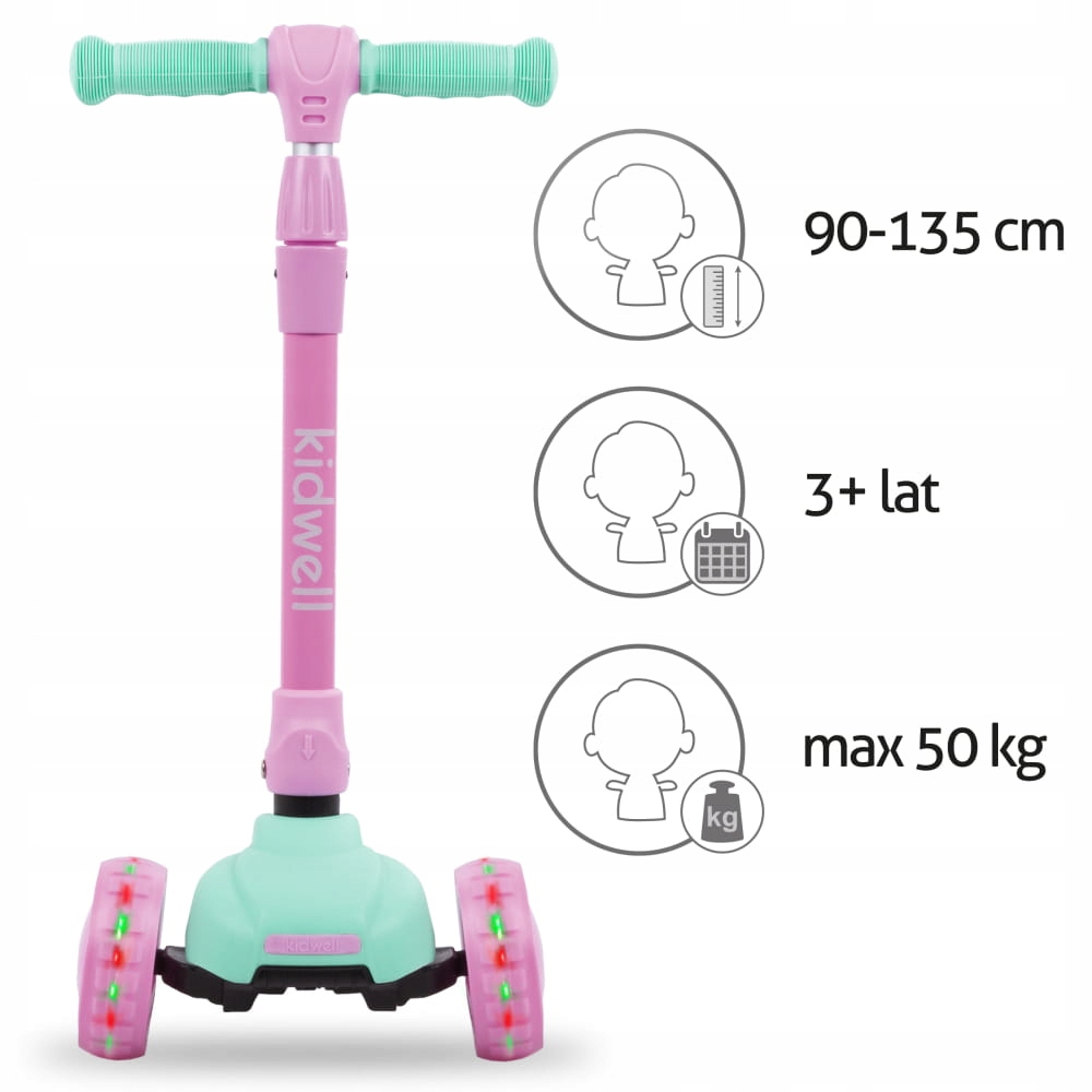 Kidwell JAX dětská balanční koloběžka určená pro děti od 3 let