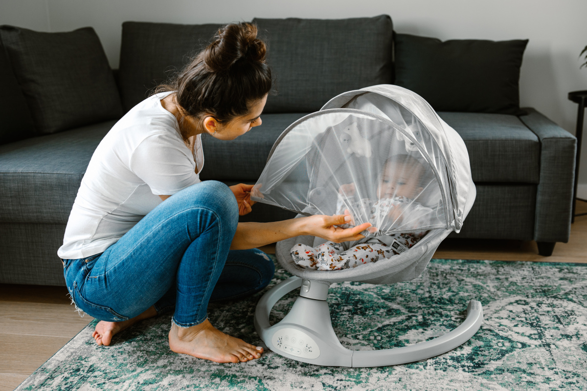 Elektrické houpátko pro miminko Kidwell LUXI