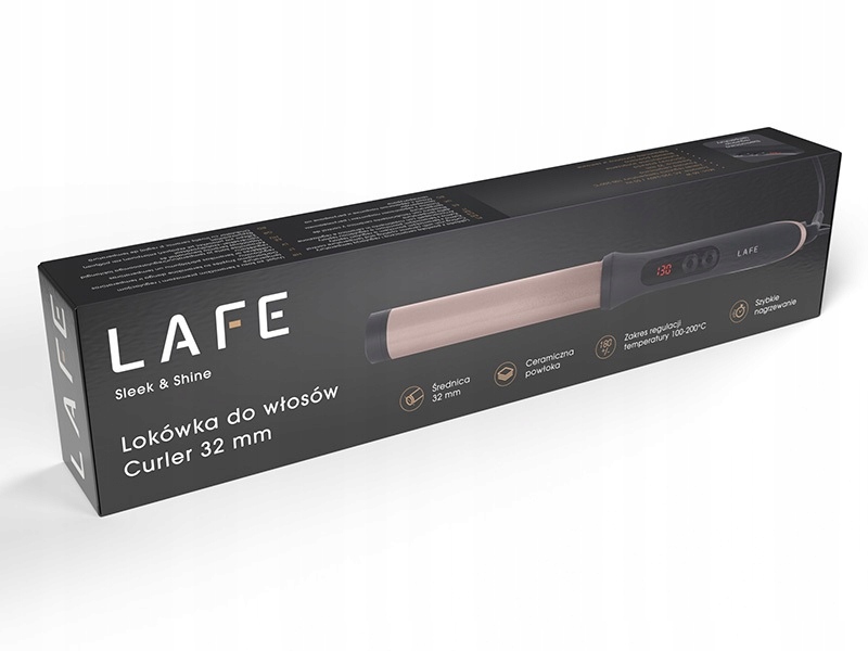 Otočný kabel a ergonomický design kulmy LAFE usnadňující manipulaci