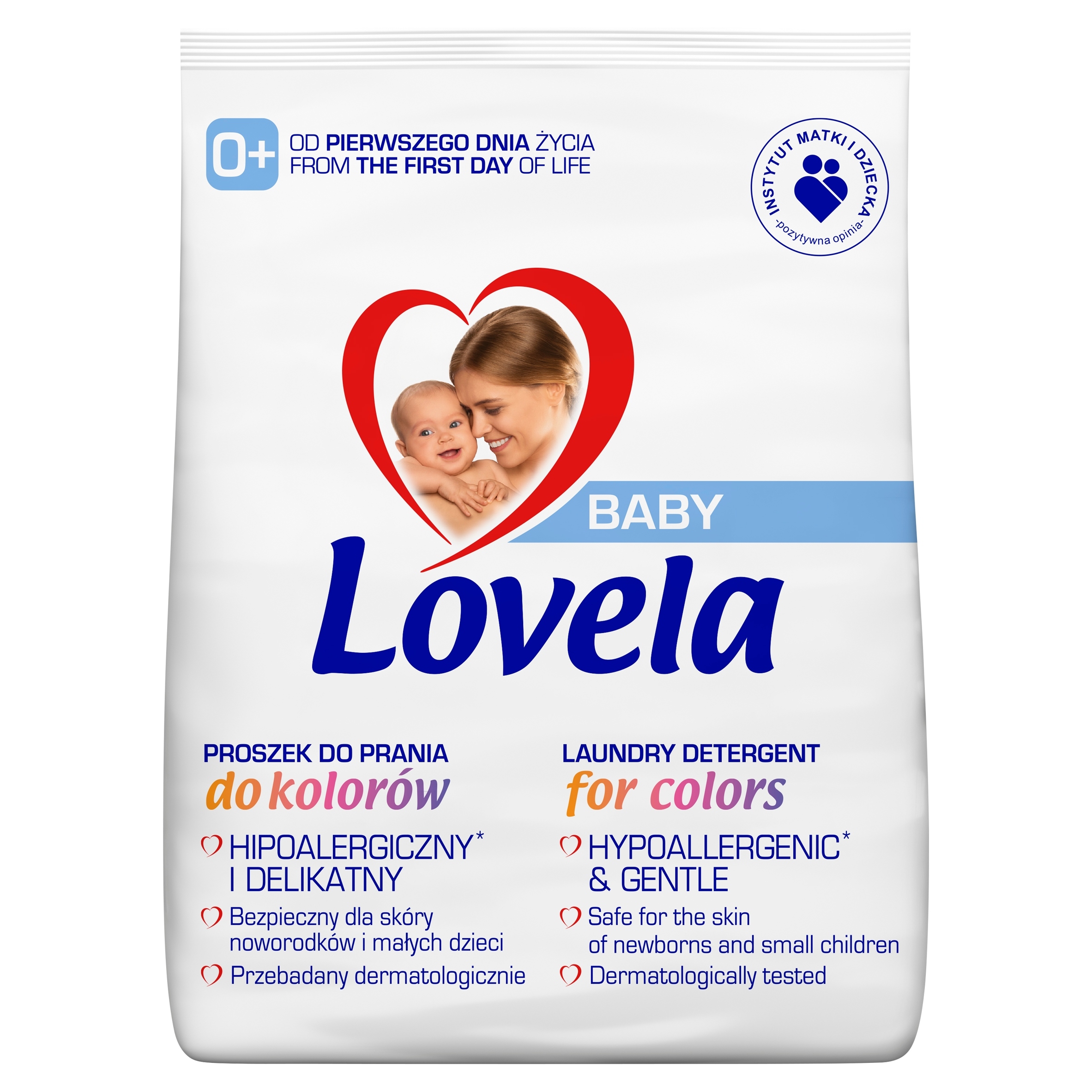 Lovela Baby hypoalergenní prací prášek na barevné prádlo pro miminka 1,3 kg