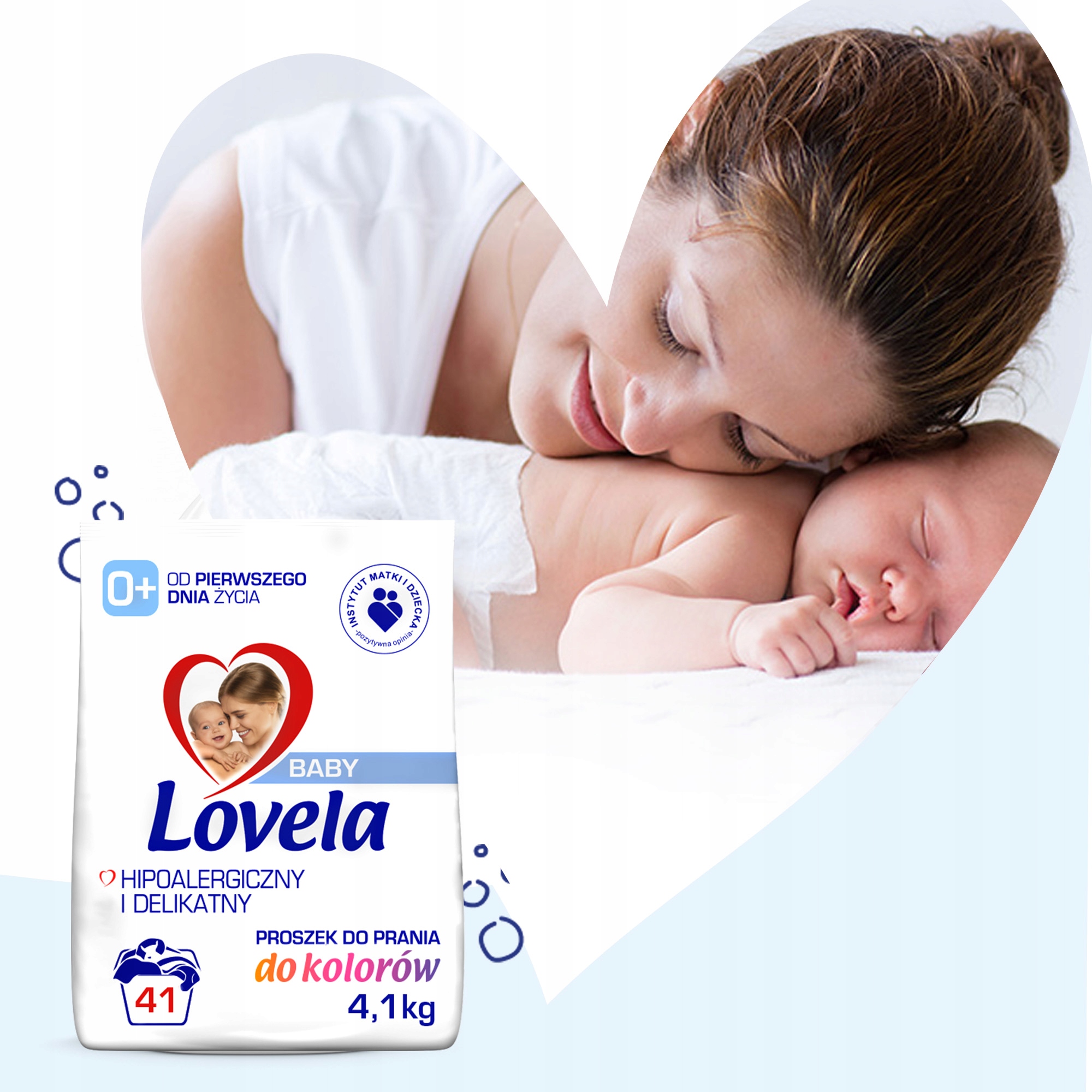 Lovela Baby pro stálost barev dětského oblečení, dupaček a plen