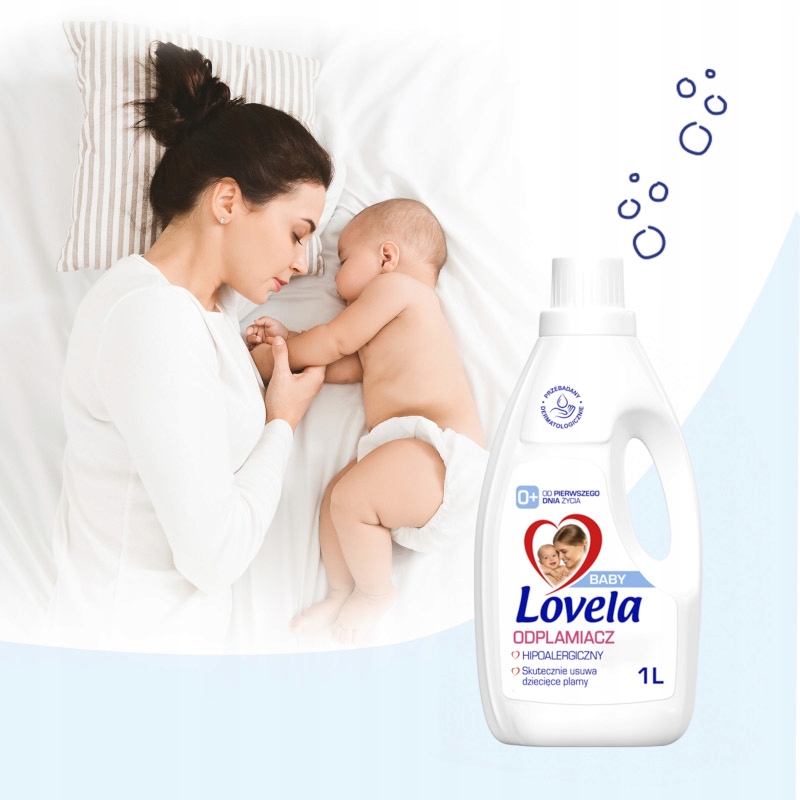 Značkový přípravek Lovela Baby odstraňovač skvrn 1 l
